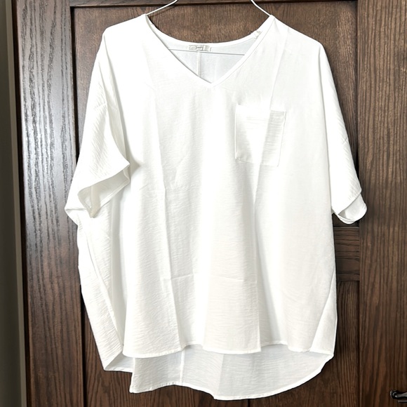 JODIFL Tops Jodifl Boyfriend Fit Blouse From Betseys Boutique Shop